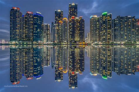 Busan | Skyline reflections, Korea