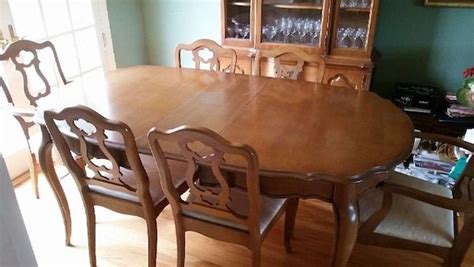 Used 1962/63 Vintage Bassett Dining room set for sale in San Jose (With images) | Dining chairs ...