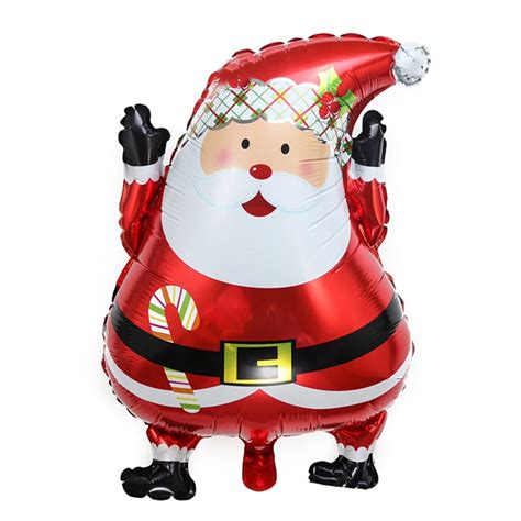 merry Christmas decorations air balls Xmas supplies Christmas santa claus foil balloons kids ...