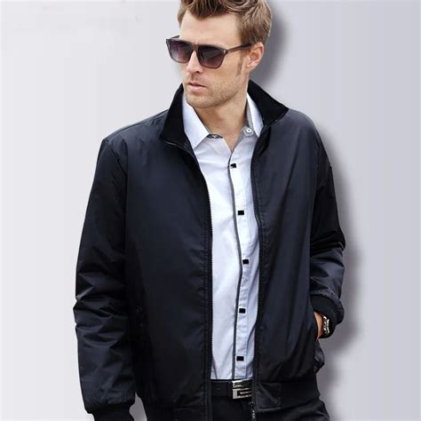 NEW 2018 men's casual business jackets lightweight zipper jackets ...