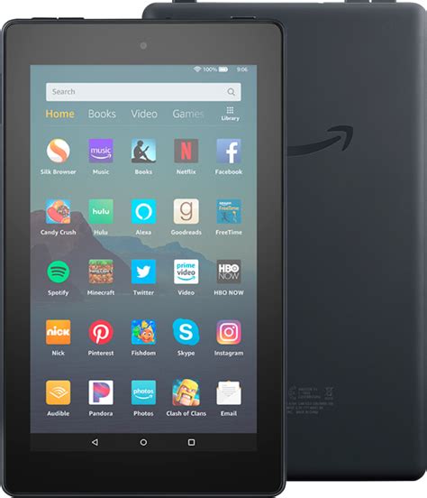 Amazon Fire 7 (9th Gen) Tablet (7" display, 16 GB) with Alexa | Tablet ...