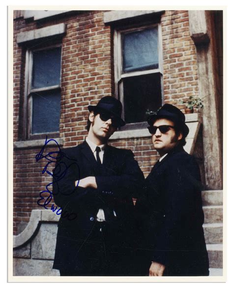 Lot Detail - 8'' x 10'' Dan Aykroyd Photo In ''Blues Brothers'' Costume Signed ''Dan Aykroyd ...