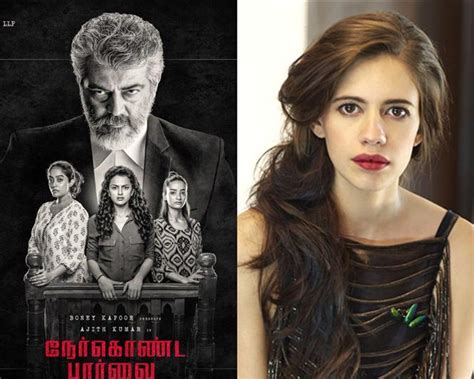 Gully Boy actress Kalki Koechlin in Ajith's Nerkonda Paarvai Tamil ...