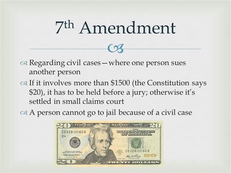 The Seventh Amendment Examples