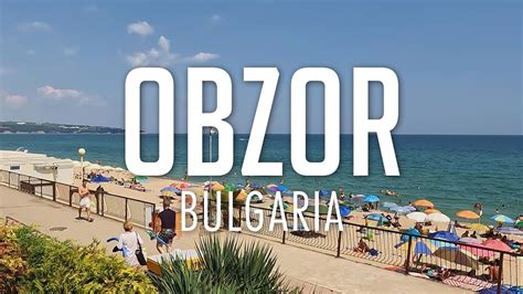 Obzor, Bulgaria | Town | Beach | Nightlife - YouTube