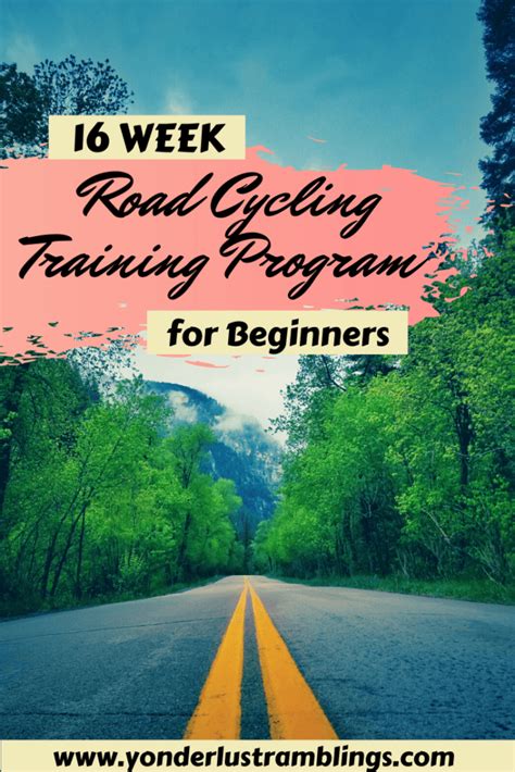 16 week road cycling training program for beginners – Artofit