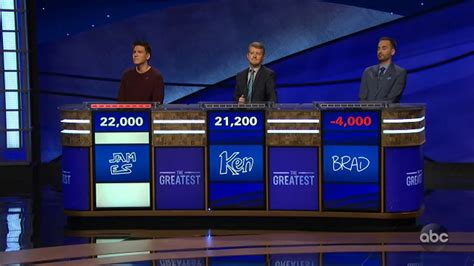 'Jeopardy! The Greatest of All Time:' Who won game 2? - ABC11 Raleigh ...