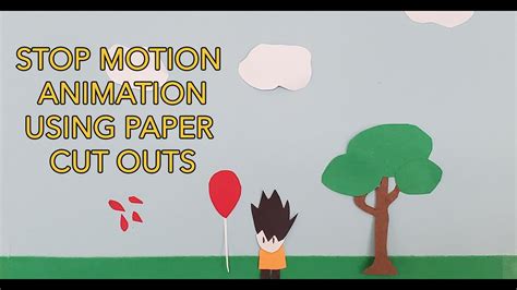 Stop Motion Animation Using Paper Cut Outs - YouTube