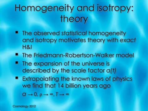 PPT - Cosmology I & II PowerPoint Presentation, free download - ID:2340371