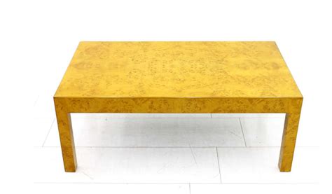 French Burl Wood Coffee Table, 1970s for sale at Pamono