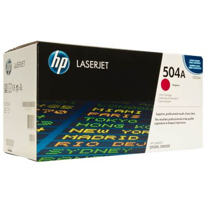 HP CE253A Standard Yield Magenta Toner Cartridge | Genuine/OEM, New ...