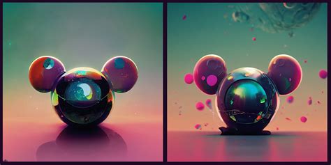 Micke Mouse Futuristic style on Behance