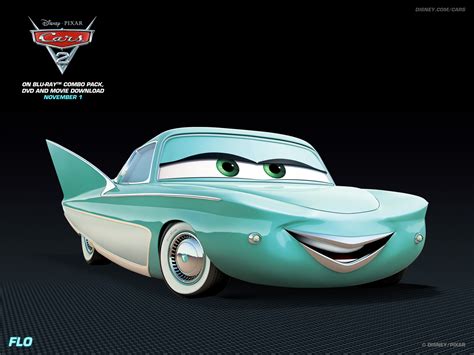 Flo - Disney Pixar Cars 2 Wallpaper (28104773) - Fanpop