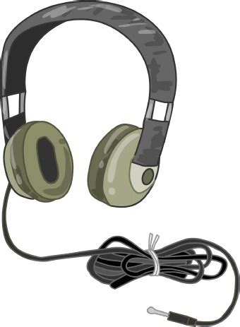 Headphones clip art