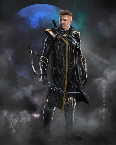 War MACHINE: Avengers Endgame Hawkeye Concept Art