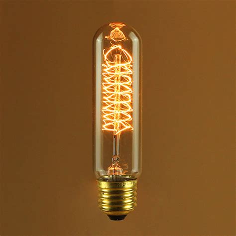 T45 Twisted Edison Vintage Bulb, Edison Bulb, Vintage Bulb - Seming Lighting