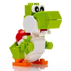 Custom LEGO Super Mario Yoshi Figure 7426874322315 | eBay