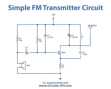 FM Transmitter Circuit Using Transistors Gadgetronicx, 60% OFF