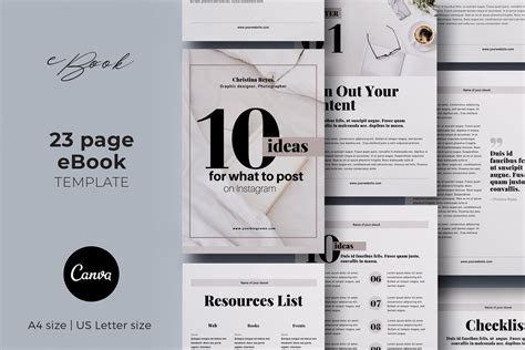 Canva Ebook template eBook template Canva template Canva | Etsy | Ebook ...