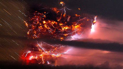 Volcano Lightning Wallpapers - Top Free Volcano Lightning Backgrounds ...