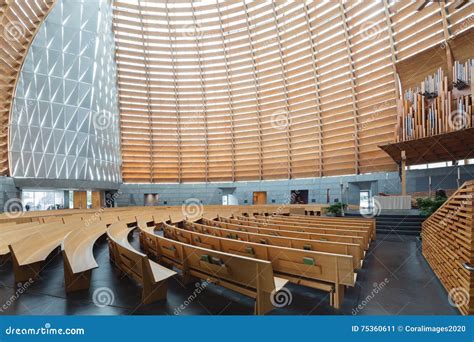 Interior of Oakland Cathedral of Christ the Light Editorial Photo ...