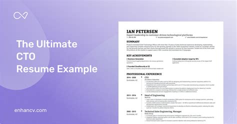 5 CTO Resume Examples & Guide for 2023