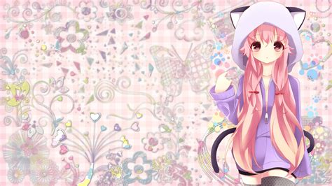 Kawaii Anime Wallpaper - Rosa Kawaii Wallpaper Hd - 1024x576 Wallpaper ...