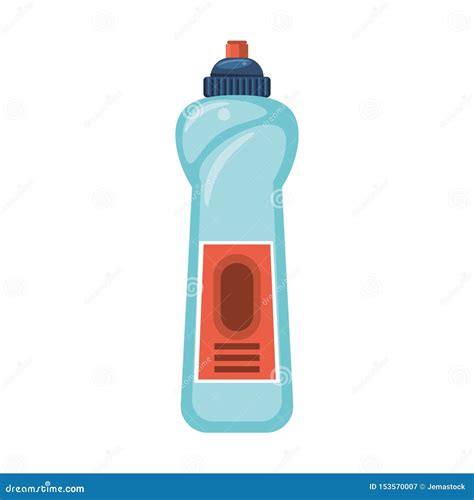 Disinfectant Soap Bottles with Dispenser Isoalted Symbol Stock Vector - Illustration of products ...