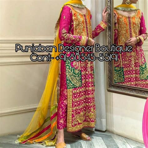 Punjabi Phulkari Suits Online Shopping | Punjaban Designer Boutique