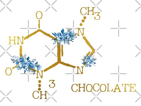 "Chocolate molecule" by erzebetth | Redbubble