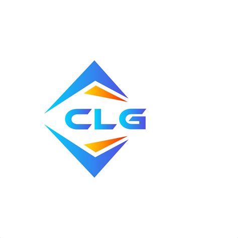 CLG abstract technology logo design on white background. CLG creative initials letter logo ...