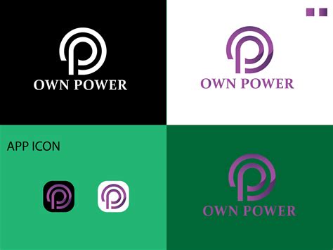 Own Power Logo Design, Band identy logo design,modern minimalist by ...