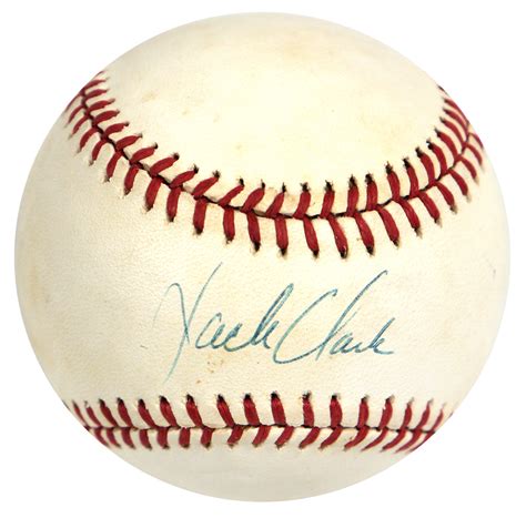 Lot Detail - Jack Clark Signed Baseball