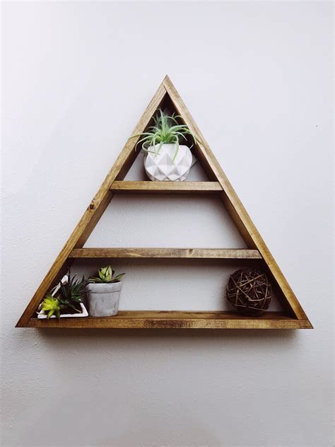 Excited to share the latest addition to my #etsy shop: Triangle Shelf- Shelf- Shelves- Triangle ...
