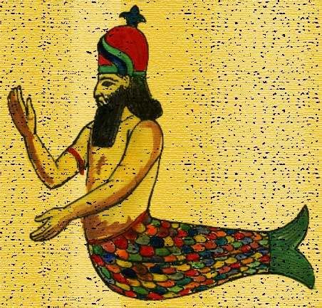 Dagon the Fish-God of the Philistines - Bible History