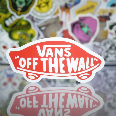 VANS Off the Wall Classic Logo Sticker | Wall classic, Logo sticker ...