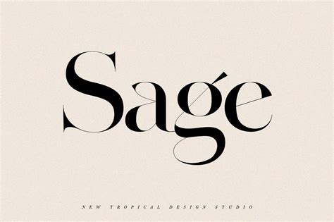 SAGE - Serif Font | Serif Fonts ~ Creative Market