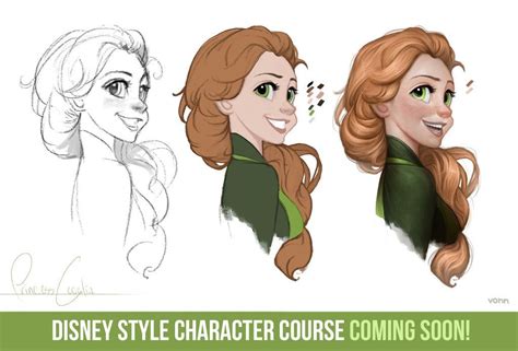 Disney style character course by conceptcookie not too shabb | Disney style, Disney drawings ...