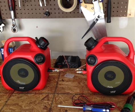 Diy Outdoor Speakers - DIY Portable Stereo in 2020 | Diy boombox, Diy subwoofer ... / I would ...