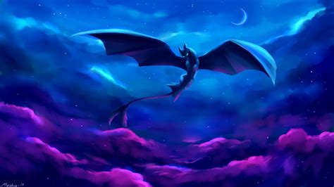 Toothless And Light Fury Wallpapers - Wallpaper Cave