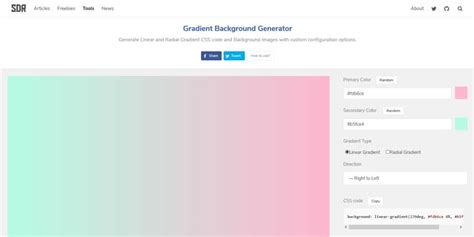 The Best Gradient Generators & Libraries » CSS Author