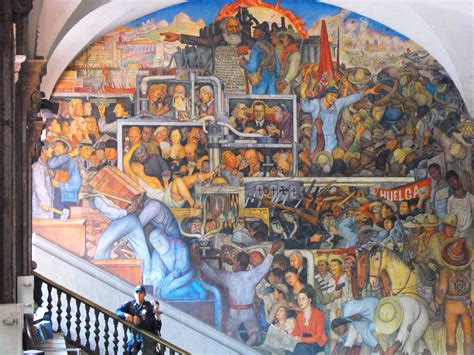 MEXICO CITY MURALS BY DIEGO RIVERA