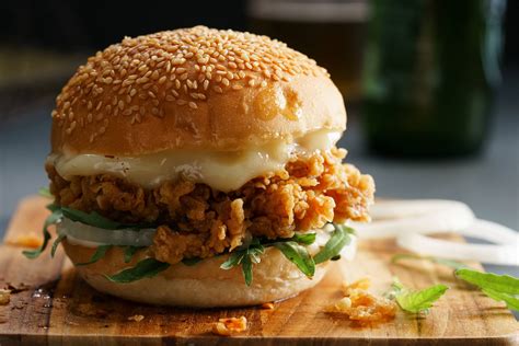 Quick Chicken Burger Recipe | Recipedia