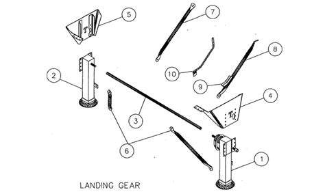 2_parts_LandingGearAssemblyDiagram - Timpte Trailers