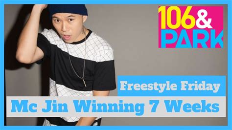 7 Weeks of Mc Jin winning 106 & Park Freestyle Friday - YouTube