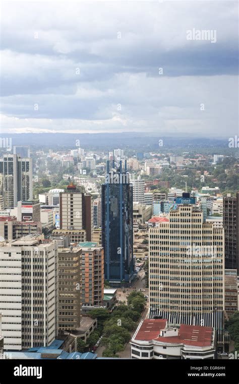 Nairobi Skyline, Kenya, Africa Stock Photo - Alamy