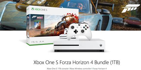 Microsoft's Xbox One S 1TB Forza Horizon 4 Bundle is down to just $200 today (Reg. $300), more