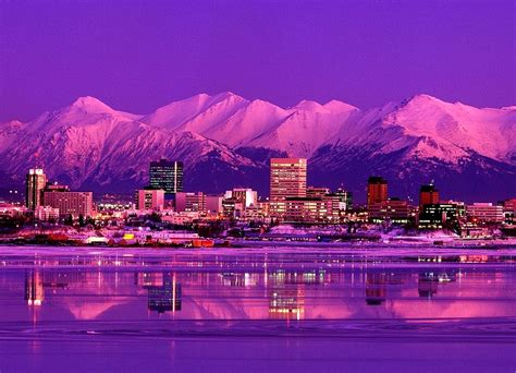 Anchorage Alaska skyline | All World Visits