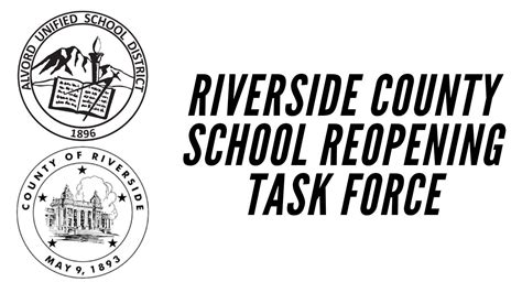 Riverside County School Re-opening Task Force Takeaways - YouTube