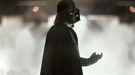 Oh wow, one of the "Rogue One" reshoots was *that* Darth Vader scene ...